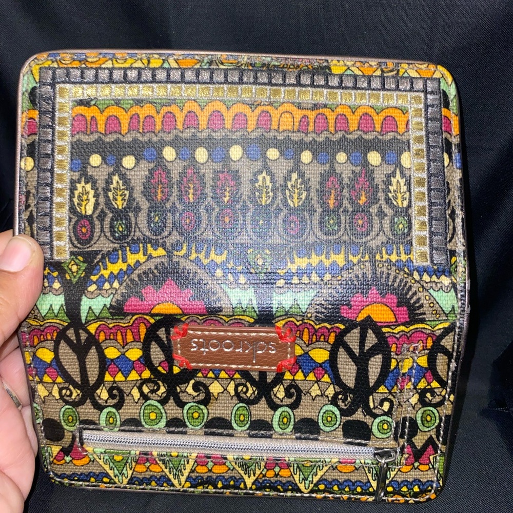 Sakroots Colorful Patterned Wallet - Picture 10 of 10